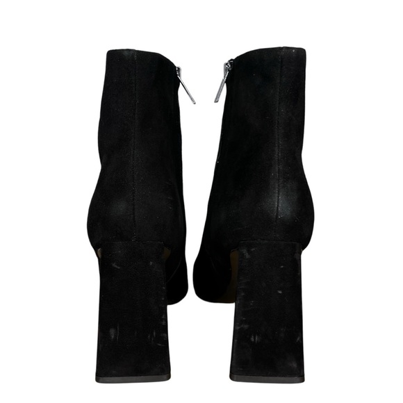 Marc Fisher Kulika Black Suede Pointed Heeled Bootie NWT Size 8.5 - Picture 5 of 12